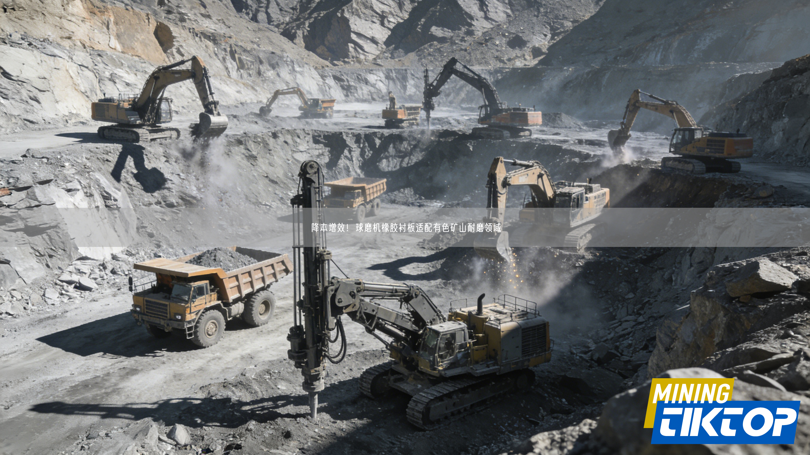 降本增效！球磨机橡胶衬板适配有色矿山耐磨领域