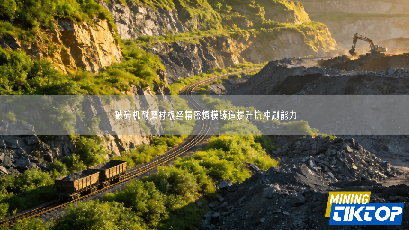 破碎机耐磨衬板经精密熔模铸造提升抗冲刷能力