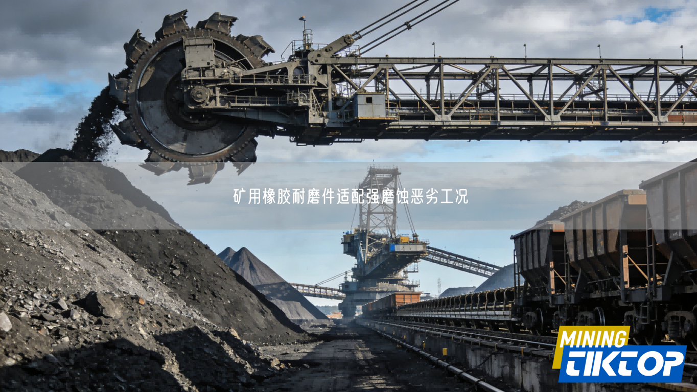 矿用橡胶耐磨件适配强磨蚀恶劣工况